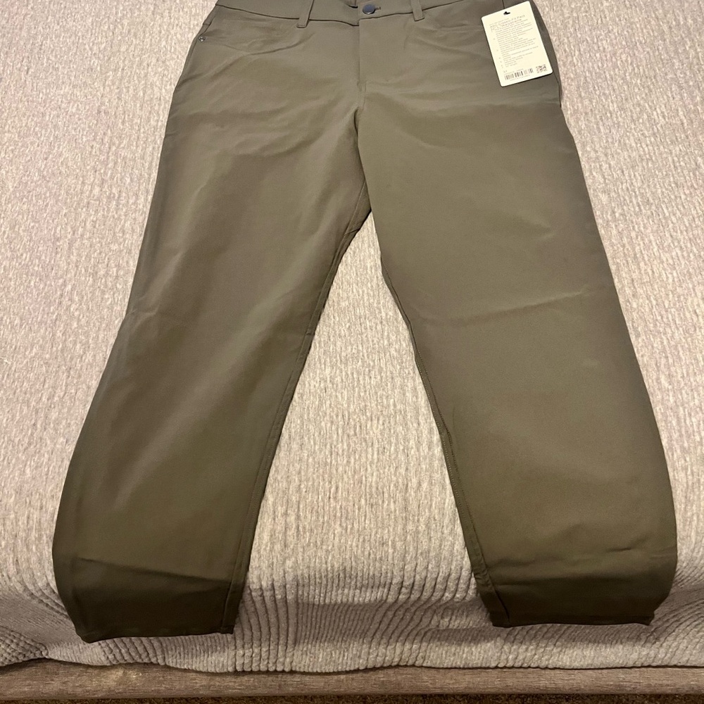 lululemon athletica Men's Olive Chinos